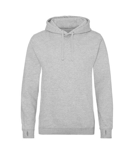 Mens street heather hoodie gray Awdis