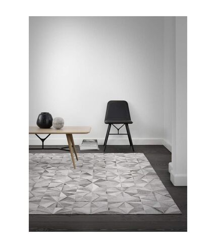 Tapis peau de vache kilim fait main