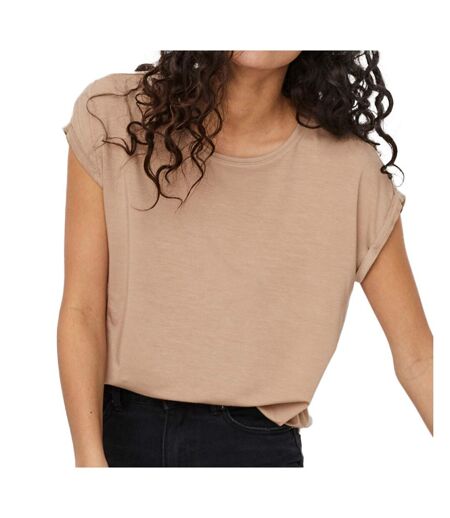T-shirt Beige Femme Vero Moda Ava