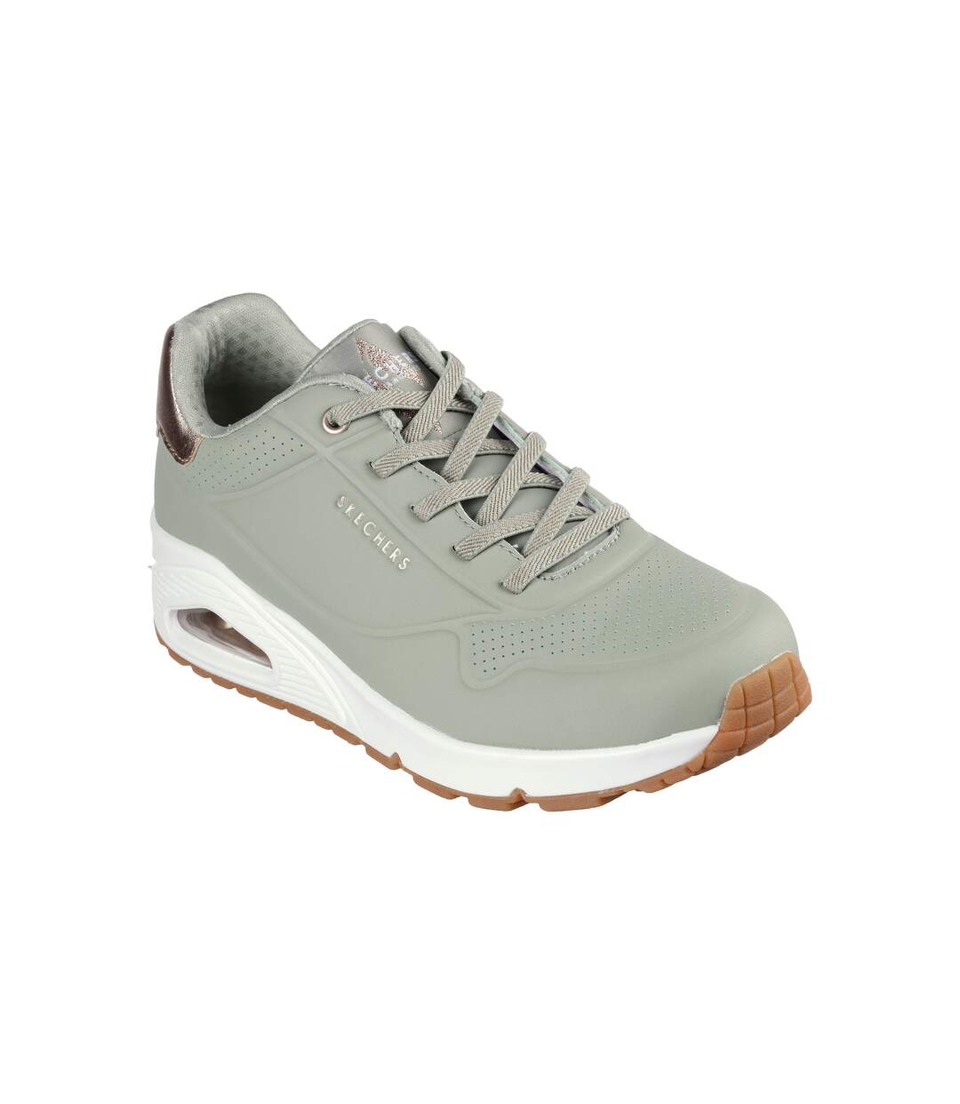 Basket Basse à Lacets Skechers Uno Shimmer Away-5
