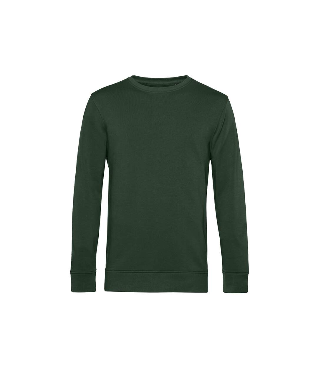 B&C Sweat organique à col ras du cou pour hommes (Vert forêt) - UTBC4691