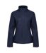 Regatta Womens/Ladies Ablaze 3 Layer Membrane Soft Shell Jacket (Navy) - UTBC4837