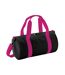 Mini carryall one size black/fuchsia Bagbase