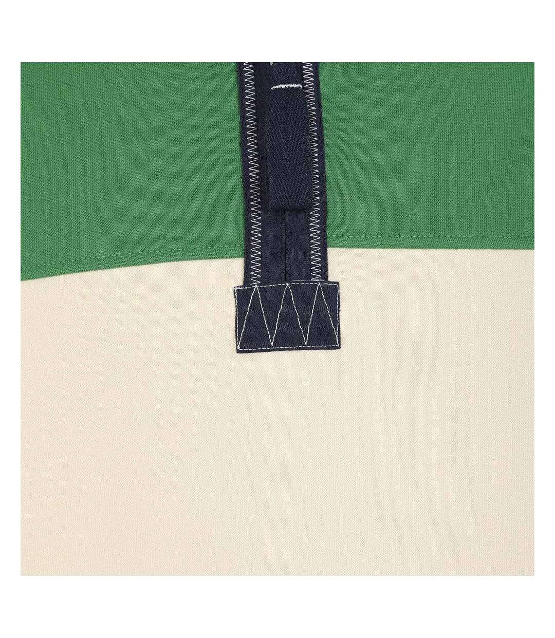 Sweat Motif/style Blocs De Couleurs Homme Vert Clair Lazy Jacks-2