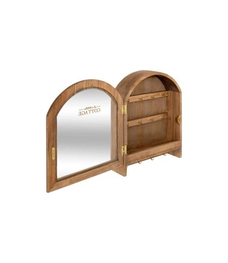 Boîte à Clés en Bois Roxie 28cm Marron