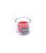 Bougie Verrine Parfumée Essentiel 9cm Fruits Rouges