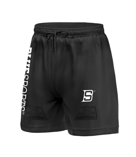 Teen Boys Ribano Full Cup Shorts Black BlueSports