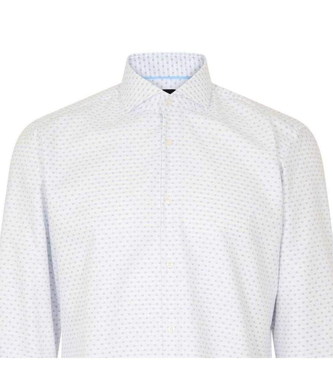 Chemise Homme Blanc Boss-3