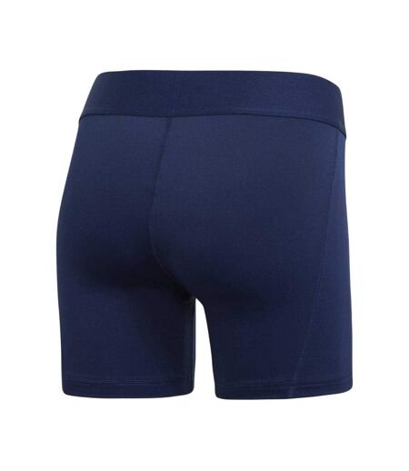 Short Volley-ball Techfit Femme Bleu Marine Foncé Blanc Adidas