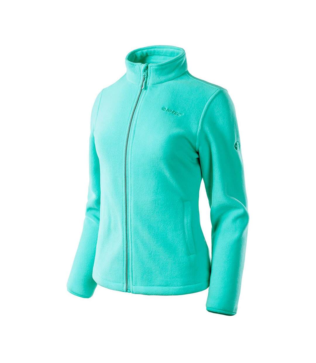 Veste polaire nader femme vert sarcelle Hi-Tec-3