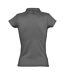 Polo Prescott Femme Gris Foncé SOLS-2