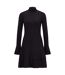 Womens/ladies Fine Knitted Dress Black Boss-1