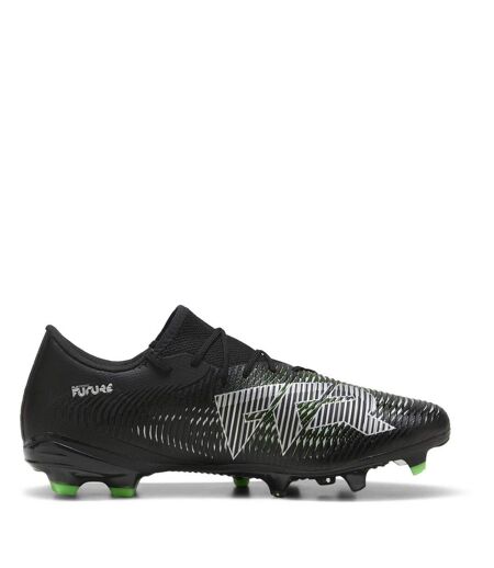 Mens Future 8 Match Artificial Ground Football Boots Black Green Puma