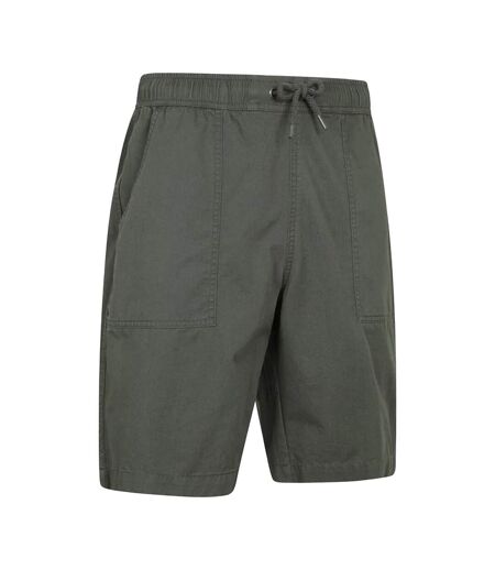 Mens dale shorts khaki green Mountain Warehouse