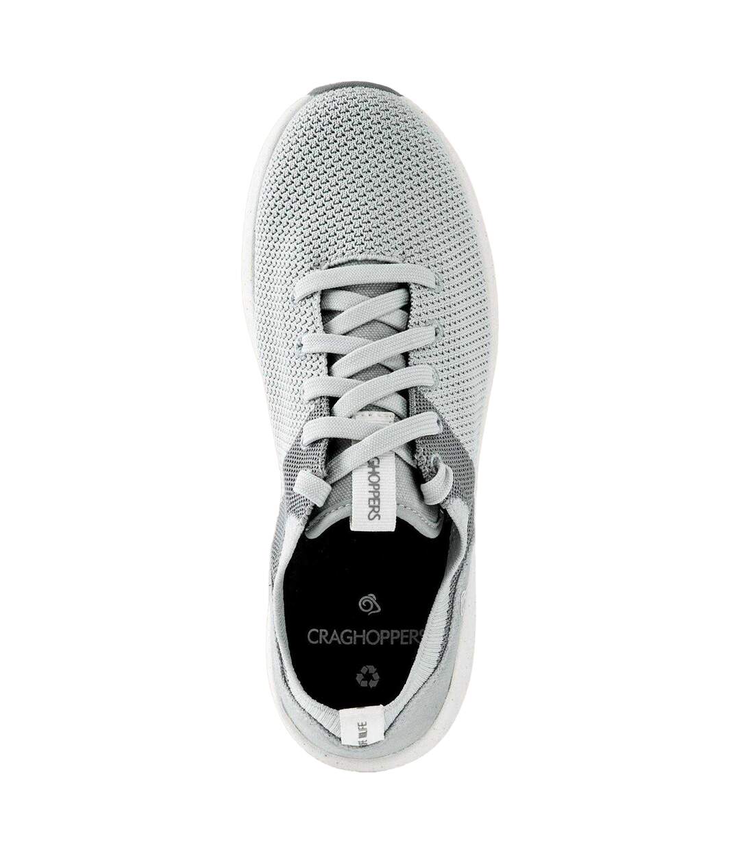 Baskets Unies À Lacets Eco-lite Femme Gris Craghoppers-2