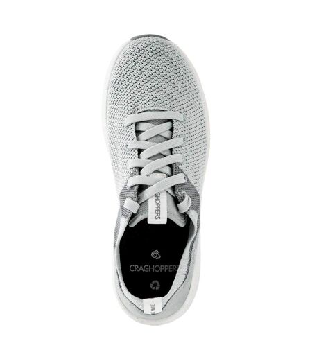 Baskets Unies À Lacets Eco-lite Femme Gris Craghoppers