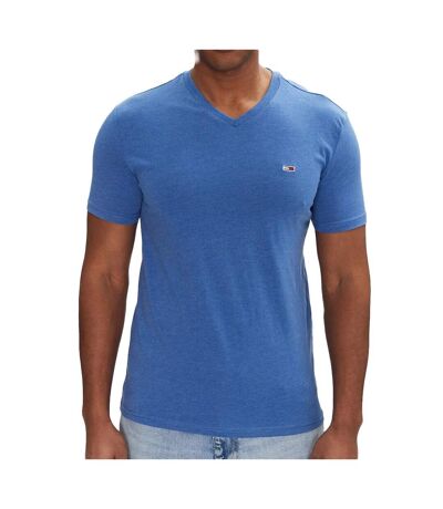 T-shirt bleu homme tommy hilfiger jaspe m12 - l