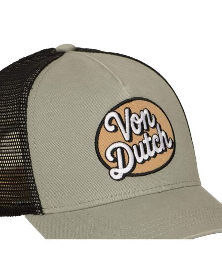 Casquette Baseball avec filet et écusson brodé Acid Wash Vondutch