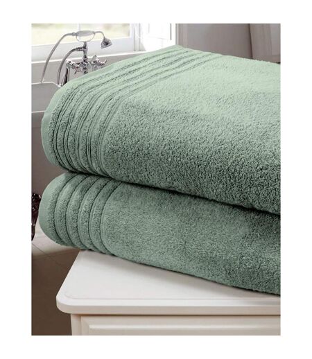 Rapport Soft Touch Towel (Pack of 2) (Sea Green) (One Size) - UTAG283