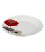 Lot de 6 Assiettes à Dessert Osara 20cm Blanc-2