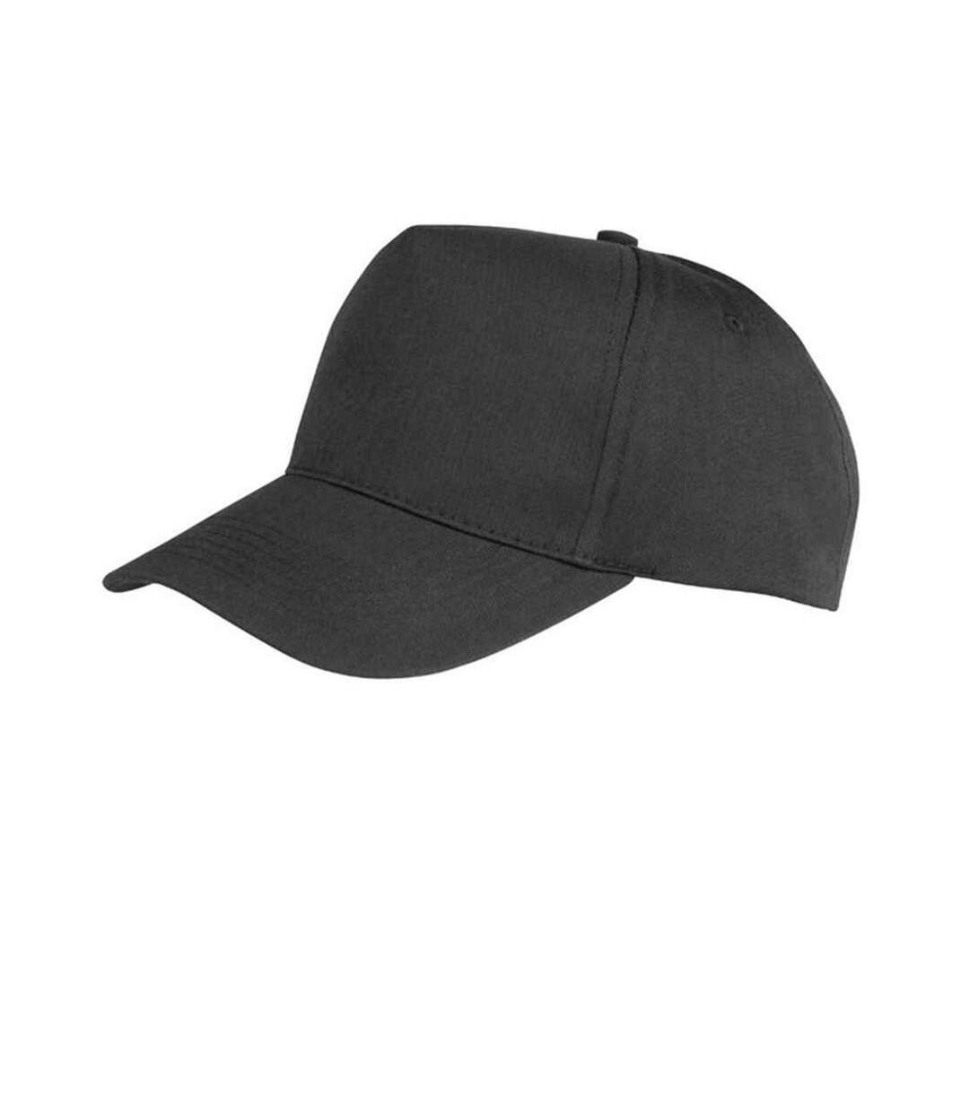 Boston 5 panel baseball cap black Result-1