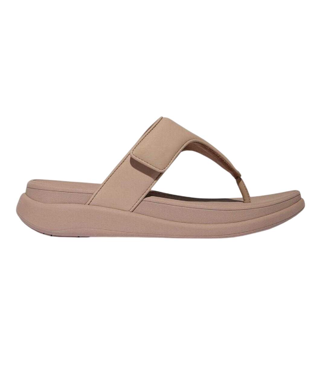Sandales F-mode Femme Beige Fit Flop-1