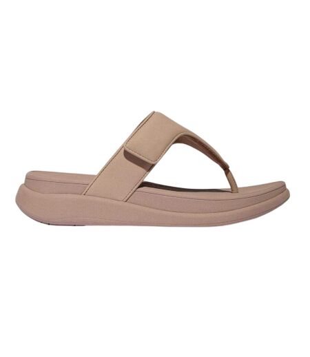 Sandales F-mode Femme Beige Fit Flop