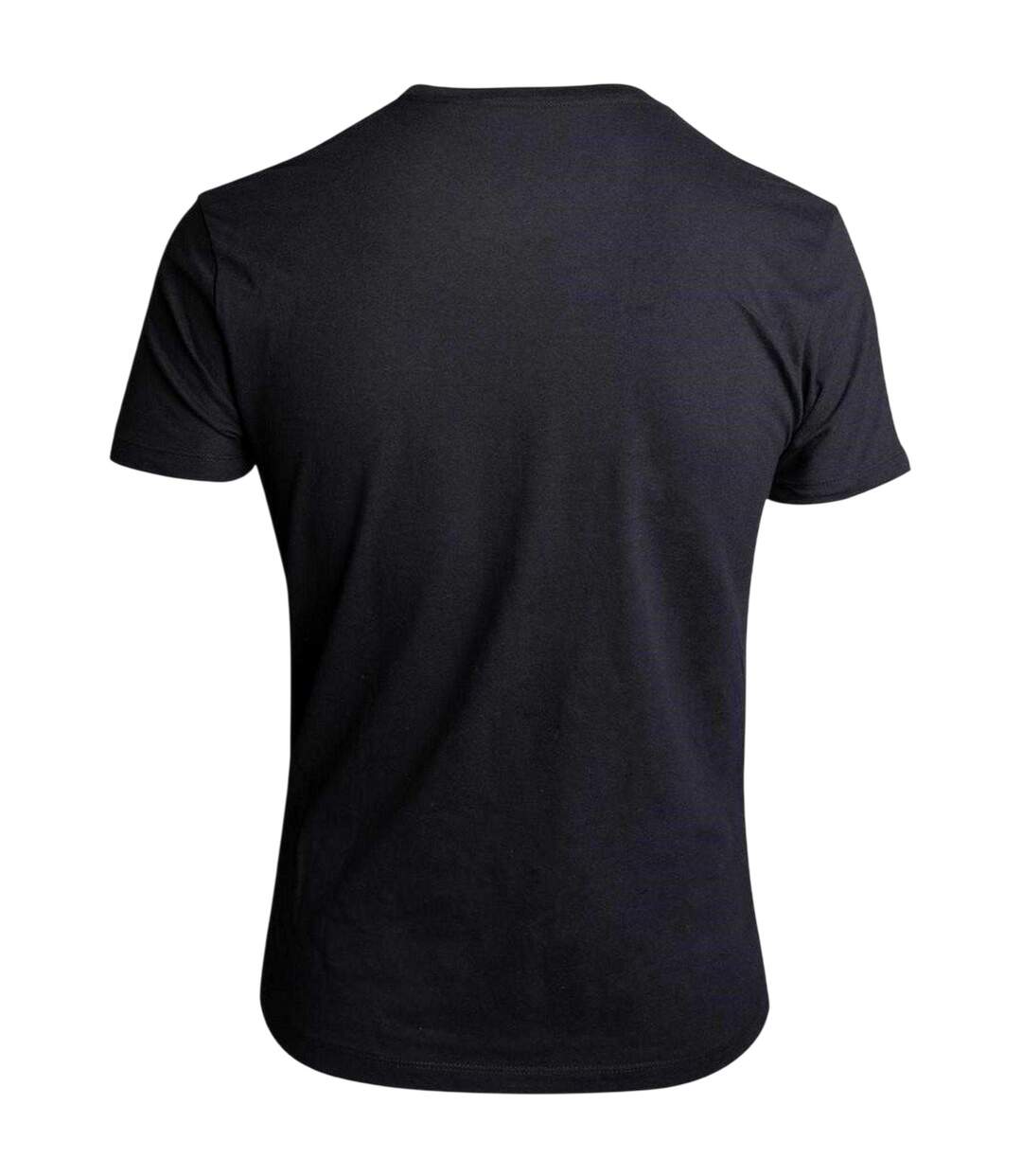 T-shirt Motif Jafar Homme Noir Aladdin-2