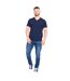 T-shirt D555 Signature Homme Bleu Marine Duke-1