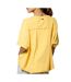 T-shirt jaune femme kaporal vison - l-2