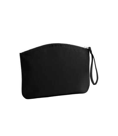 Earthaware spring organic wristlet pouch 28cm x 22cm black Westford Mill
