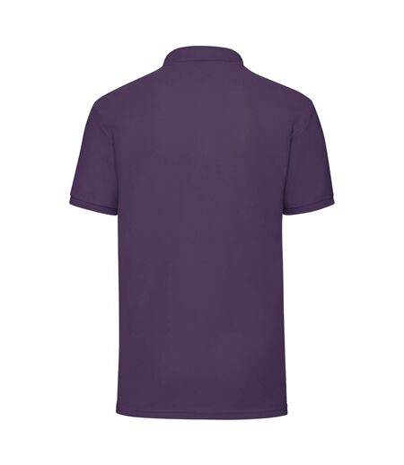 Polo 65/35 Homme Violet Fruit Of The Loom