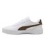 Womens/ladies Carina 3.0 Leopard Print Platform Shoes White Leopard Puma-2