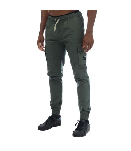 Pantalon À Poches Chesser Homme Vert Duck And Cover