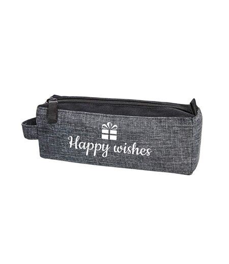 Sac À Cosmétique Elegance Taille Unique Noir Gris Vermicelles Halfar