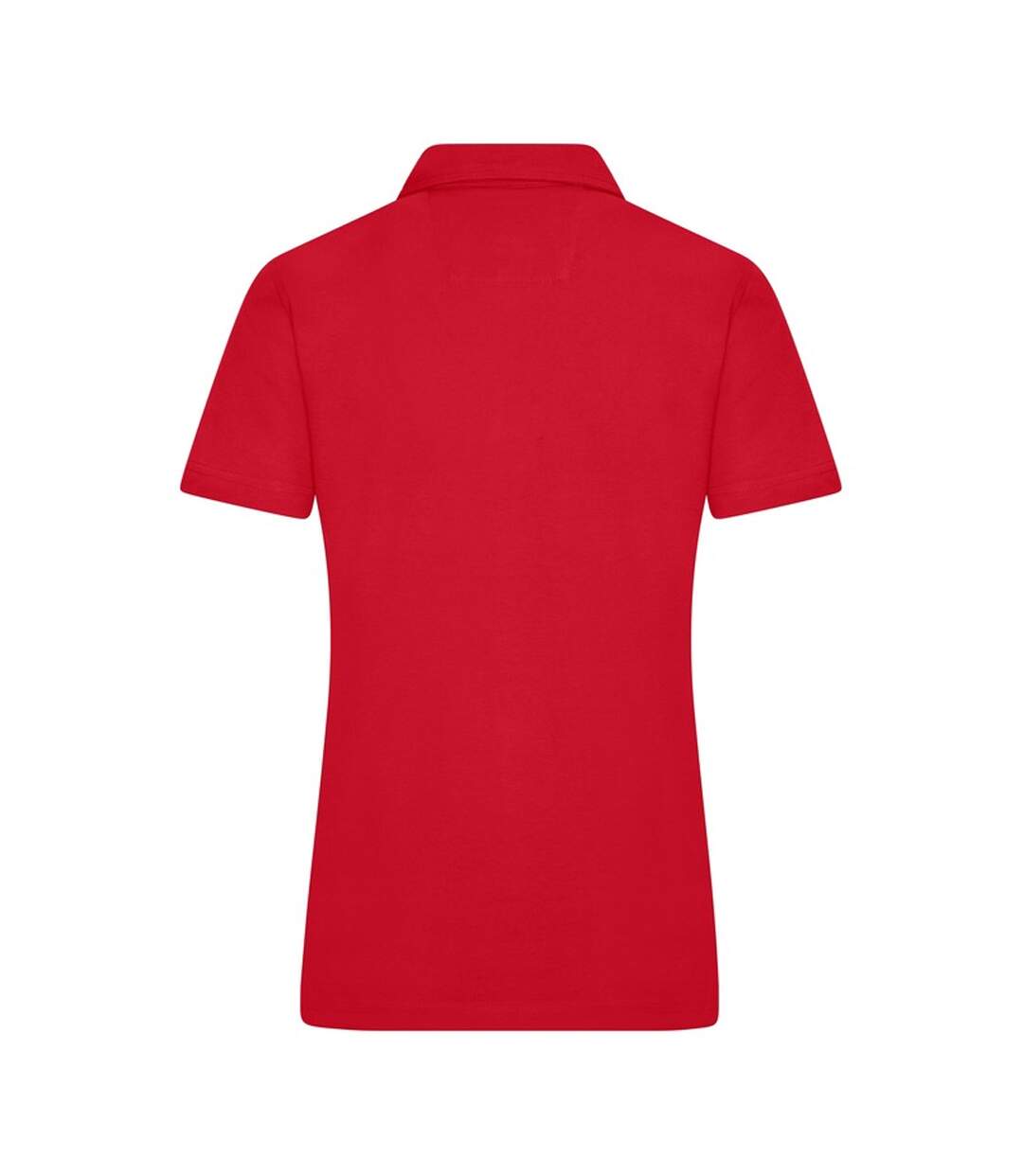 Polo Traditional Femme Rouge Blanc James And Nicholson-2