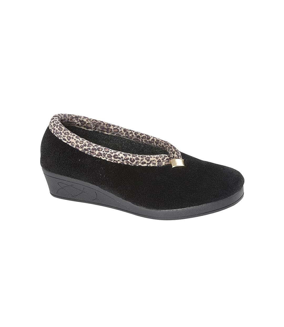 Chaussons dawn femme noir Sleepers