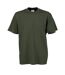 Tee Jays Mens Short Sleeve T-Shirt (Forest Green) - UTBC3325