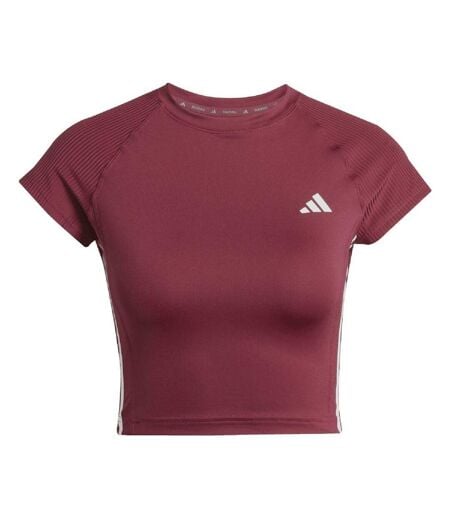 T-shirt Court Hyperglam Femme Rouge Adidas