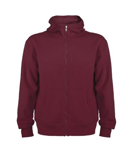 Veste à capuche montblanc adulte pourpre foncé Roly