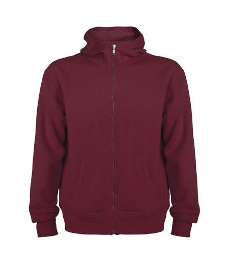 Roly Unisex Adult Montblanc Full Zip Hoodie (Garnet)