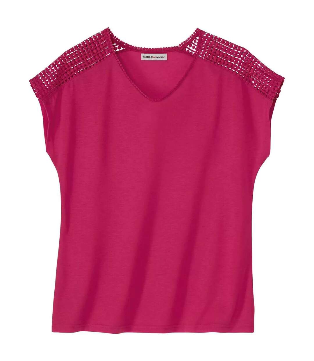 T-shirt femme rose Atlas For Women-1