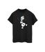 Disney Womens/Ladies Frozen Olaf Deconstructed Cotton Boyfriend T-Shirt (Noir) - UTBI48134-1