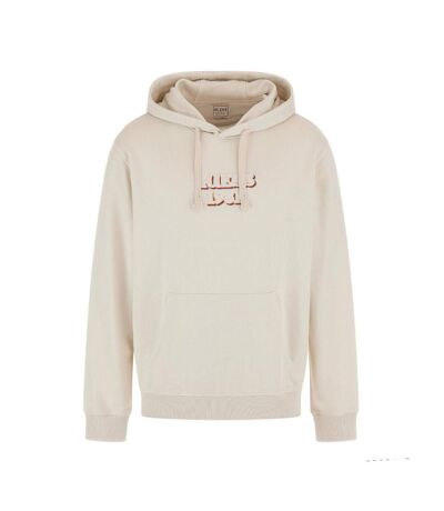 Sweat à Capuche Écru Homme Guess Embro - L