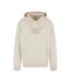 Sweat à Capuche Écru Homme Guess Embro - L