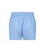 Womens/ladies patterned stretch boardshorts blue Mountain Warehouse