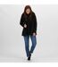 Womens/ladies classic waterproof jacket black Regatta-3