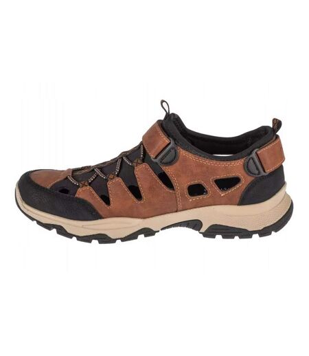 Sandales Style Logo Homme Marron Rieker