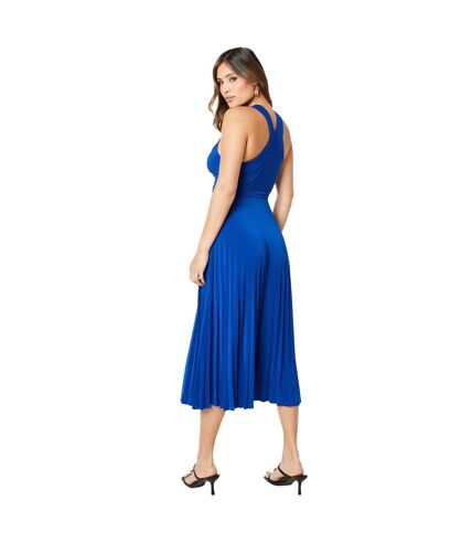 Robe longue femme bleu Principles