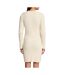 Robe ecru femme morgan duveteuse-2